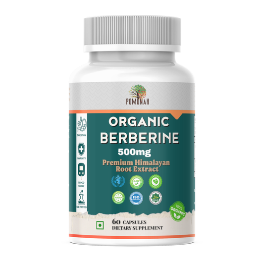🔬 Organic Berberine Capsules– Blood Sugar & amp; Metabolic Support