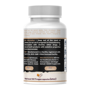 🏔️ Organic Himalayan Shilajit – Natural Vitality & Energy Support